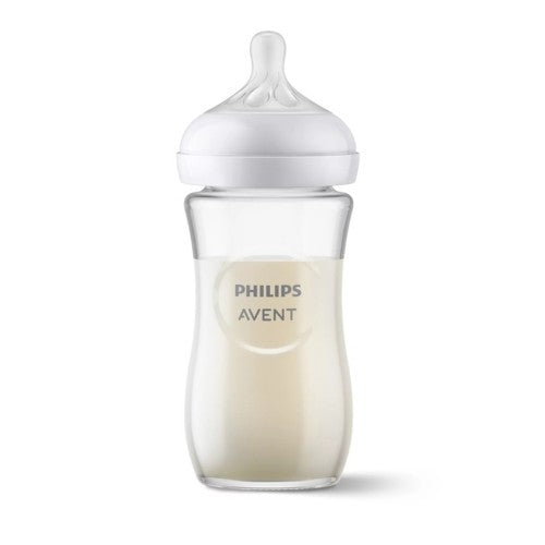 Philips Avent Natural Response glasflaske på 240 ml til baby