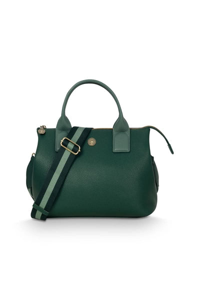 Se Fia Shoulder Bag Medium Green 26.5x14x22cm på udsalg! Billig fragt & hurtig levering (1-2 hverdage). Spar op til 66% på Pip Studio. Køb nu!