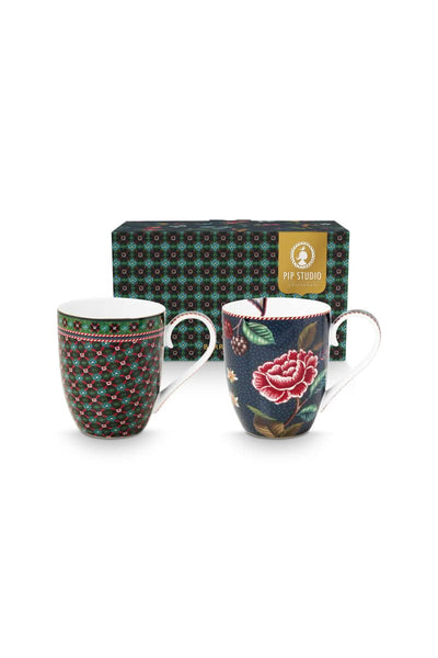 Se billigt tilbud på Pip Studio Set/2 Mugs XL Berry Blues 450ml! Udsalg på Bolig > Køkken > Porcelæn. Spar op til 57%. Hurtig levering: 1-2 hverdage.