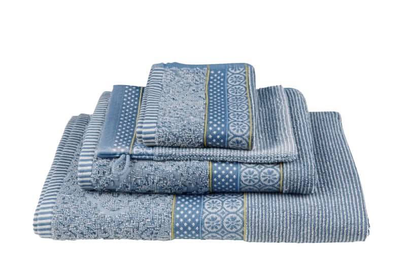 Se billigt tilbud på PIP Soft Zellige Blue Grey 70x140! Udsalg på Bolig > Badeværelse > Håndklæder. Spar op til 52%. Hurtig levering: 1-2 hverdage.