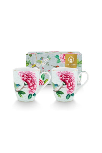 Se billigt tilbud på Pip Studio kopper! 2 stk. store kopper med fuglemotiv. Spar op til 59% på udsalg. Hurtig levering, billig fragt. Varenummer: CADEC-51.002.195.