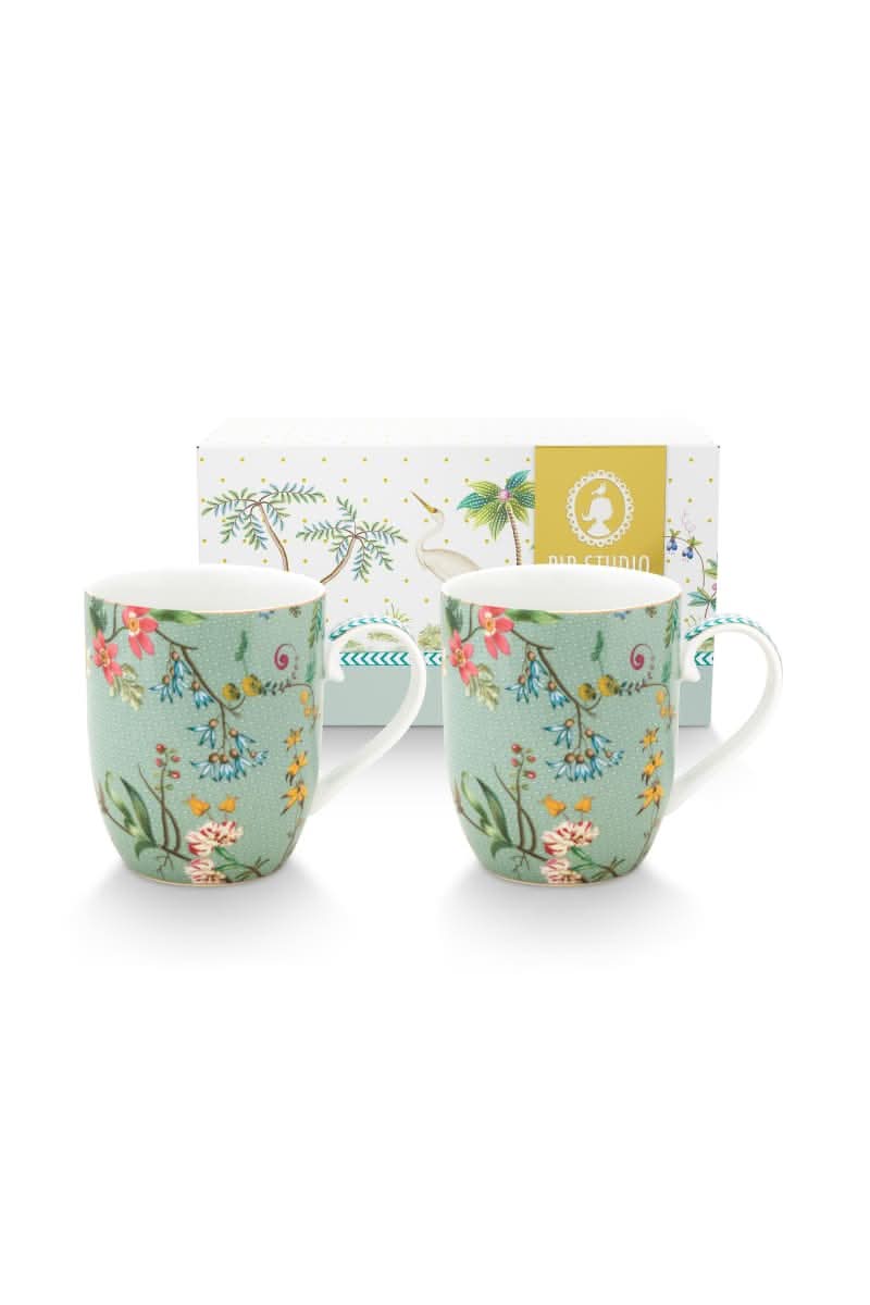 Se billigt tilbud på Pip Studio Jolie Flowers Blue krus (2 stk). Spar op til 54% på udsalg. Hurtig levering (1-2 dage) og billig fragt. Køb nu!