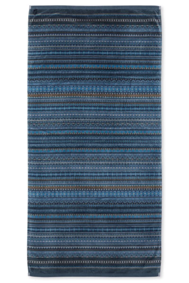 Se PIP Geometric Print Dark Blue 55x100 på udsalg! Billig fragt & hurtig levering. Spar op til 53% på badehåndklæder. Køb nu!