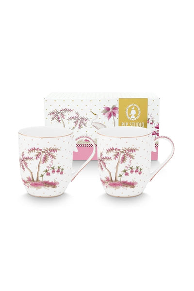 Se Pip Studio Jolie Dots Gold Pink krus på udsalg! 2 stk. til billige priser. Hurtig levering, tilbud og stort udvalg. Spar op til 57%.