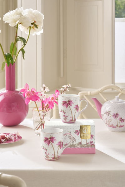 Se Pip Studio Jolie Dots Gold Pink krus på tilbud! Billigt udsalg på 2 stk. 350ml krus. Hurtig levering, billig fragt. Spar op til 59%!