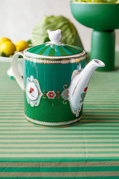 Se tilbud på Pip Studio Teapot Love Birds Medallion Emerald-Green 1.3ltr! Billigt udsalg, hurtig levering (1-2 hverdage) og billig fragt. Varenummer: CADEC-51.005.079. Spar op til 54%.