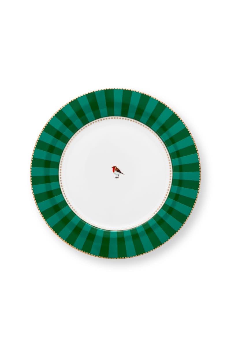 Se tilbud på Plate Love Birds Stripes Emerald-Green 26.5cm! Billigt udsalg på Pip Studio. Hurtig levering, 1-2 hverdage. Spar op til 66%.