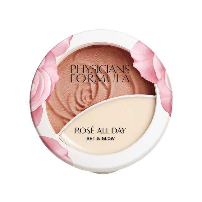 Physicians Formula Rose All Day Set & Glow Powder i nuancen Sunlit Glow