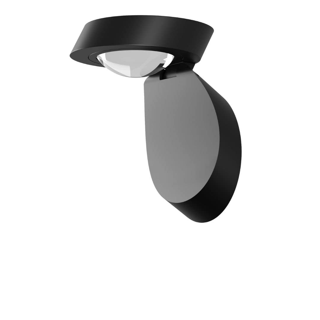 Studio Italia Design Pin-Up væg/loftlampe i sort med vippeligt lampehoved