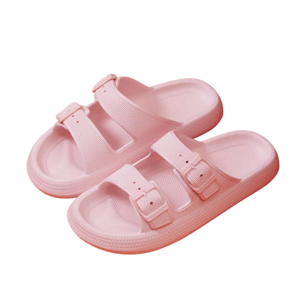 Se Slippers / Tøfler m/Spænde - Bløde & Skridsikre i flere flotte farver (kendt som Happy Flops) - Pink / EU 42/43 ✔ Kæmpe udvalg i Satana - Køb online på udsalg og tilbud lige nu ✔ Lav fragtpris og hurtig levering - Varenummer: Satana-42588122710094 på lager - Udsalg på Personlig pleje > Håndcreme > Fodcreme Op til 57% rabat - Mere end 2.739 populære mærker på tilbud