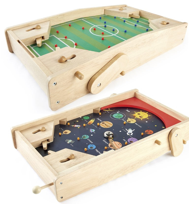 Se Pintoy 2-i-1 spil Fodbold Flipper og Pinball spil til børn i træ ✔ Kæmpe udvalg i Pintoy - Køb online på udsalg og tilbud lige nu ✔ Billig fragt og hurtig levering - Varenummer: MMAction-220033 og 6972727770020 på lager - Udsalg på Multi / Mini Spilleborde Spar op til 51% - Over 785 kendte mærker på udsalg