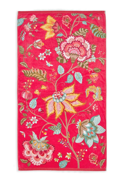 Se Pip Studio Flowers strandhåndklæde Red til billigt tilbud! Spar op til 67% på udsalg. Hurtig levering, 1-2 hverdage. Køb online nu!