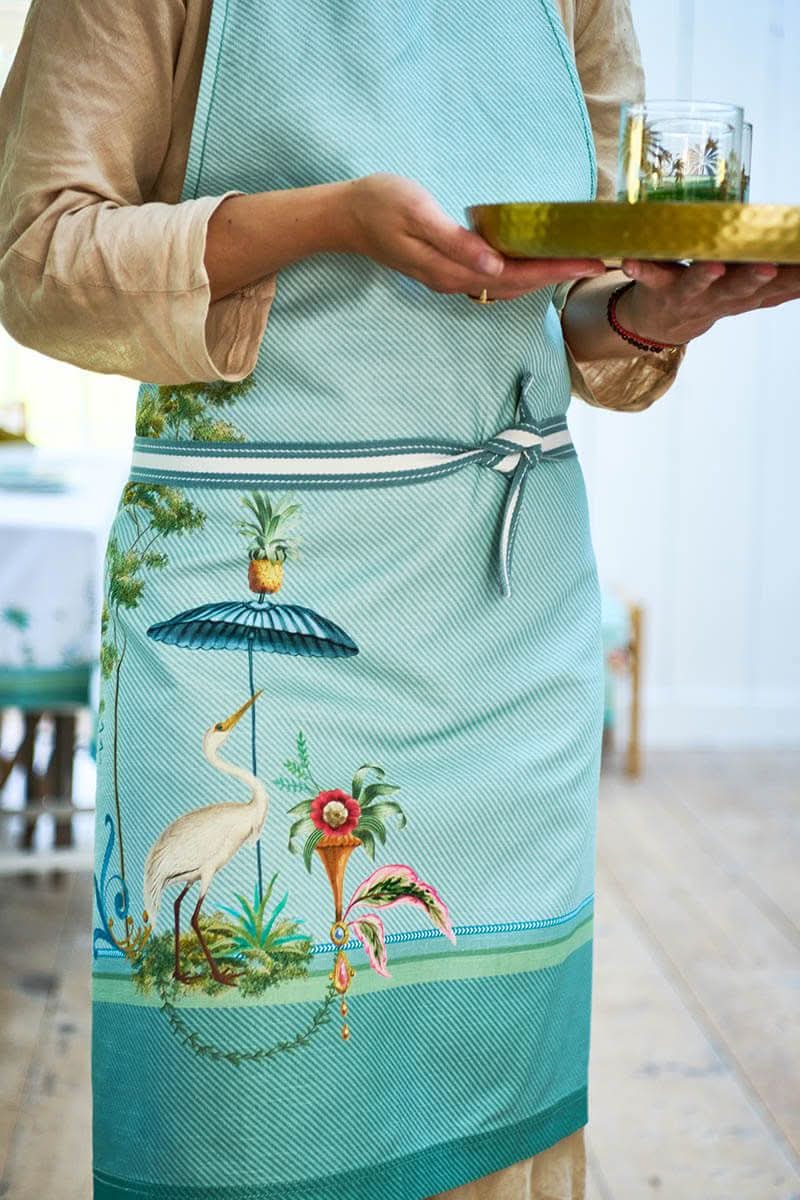 Se Apron Jolie Heron Big Blue 85x88cm på udsalg! Billig fragt & hurtig levering. Spar op til 65% på Pip Studio. Køb nu!
