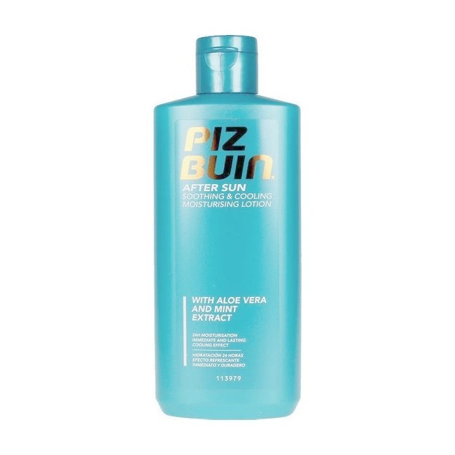 Flaske Piz Buin Aftersun Soothing & Cooling Moisturizing Lotion, 200 ml