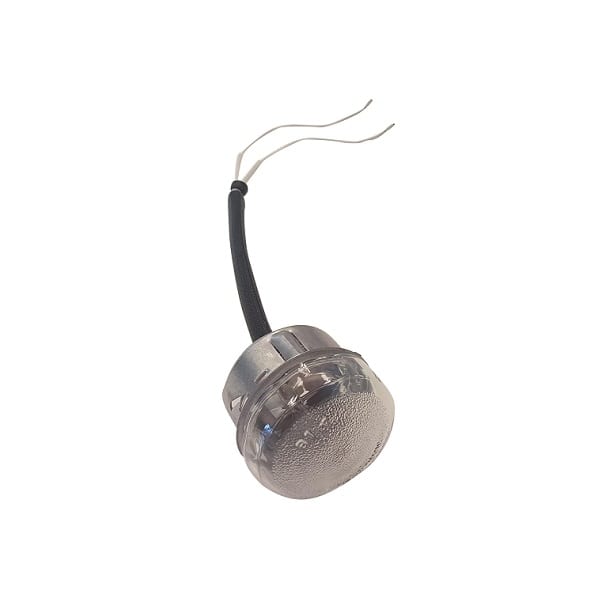 Komplet rund halogenlampe til Pizzamaster ovn med pære, glas og socket