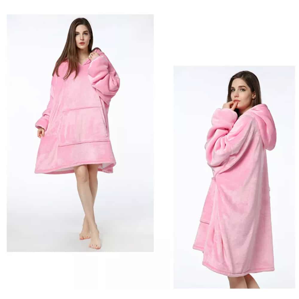 Se Hyggeplaid med ærmer hætte & lomme - 200 x 150 cm - Baby lyserød/Pink ✔ Kæmpe udvalg i Satana - Køb online på udsalg og tilbud lige nu ✔ Lav fragtpris og hurtig levering - Varenummer: Satana-1232533 på lager - Udsalg på Personlig pleje > Spar stort – op til 71% - Over 2.739 kendte mærker online