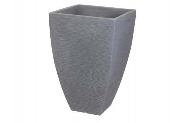 Se Plastkrukke m/riller - 40x40x60 cm - Grå ❤ Billig fragt • Hurtig levering - Varenummer: Havemøbelland-DK3189 og barcode / Ean: 8711295833991 på lager - Udsalg på DIVERSE - Planter og plantekrukker Op til 63% rabat - 2.739 brands med vilde rabatter
