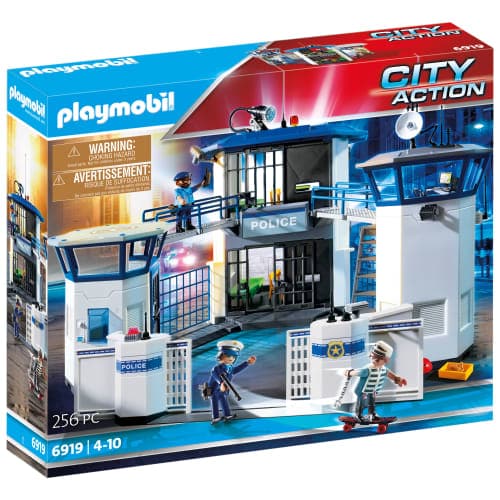 Playmobil City Action Politihovedkvarter med fængsel