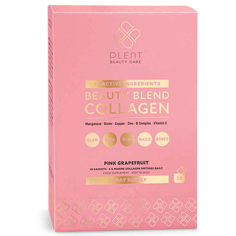 Se Plent Beauty Blend Collagen Pink Grapefruit 30 x 5 gr X ✔ Kæmpe udvalg i Natur Drogeriet A/S - Køb online på udsalg og tilbud lige nu ✔ Billig fragt og hurtig levering - Varenummer: Helsegrossisten-55702 og 8719689933166 på lager - Udsalg på Tilbud > Hud > Negle Op til 61% rabat - 2.739 mærker med vilde rabatter