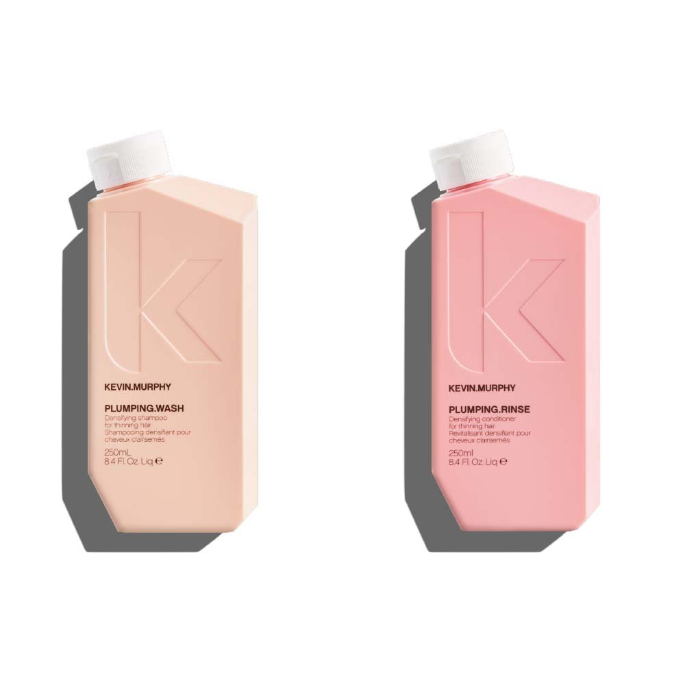 Kevin Murphy Plumping Wash og Rinse, 250 ml hver, som duo