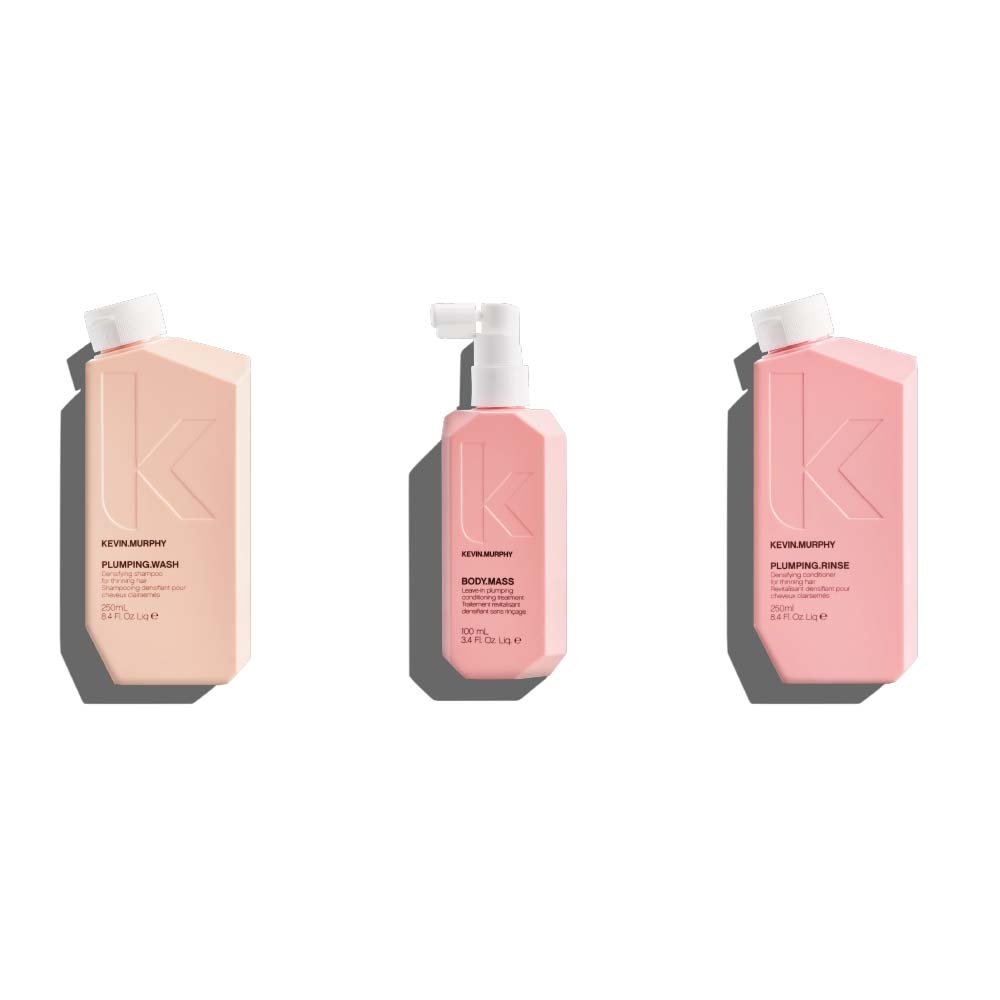 Kevin Murphy Plumping Wash, Plumping Rinse og Body Mass i sæt