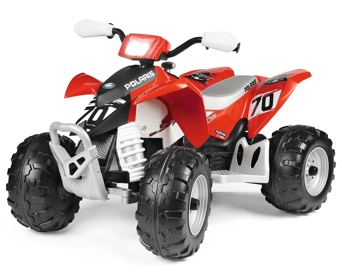 Se Polaris Outlaw EL-ATV til børn 330W ✔ Kæmpe udvalg i Peg Perego - Køb online på udsalg og tilbud lige nu ✔ Meget billig fragt og hurtig levering - Varenummer: MMAction-28413 og 8005475412398 på lager - Udsalg på EL ATV til Børn 10,8-24V Op til 61% rabat - Kendte mærker på udsalg – over 1.329 mærker