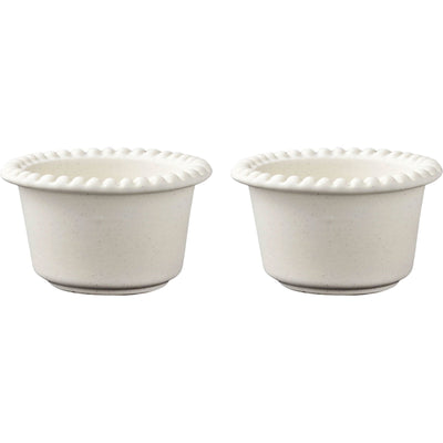 Se PotteryJo Daria 12 cm serveringsskål 2 stk, cotton white ✔ Kæmpe udvalg i PotteryJo ✔ Meget billig fragt og hurtig levering: 1 - 2 hverdage - Varenummer: KTO-2024304S-0357 og barcode / Ean: '7340154206228 på lager - Udsalg på Skål Spar op til 51% - Over 1324 kendte brands på udsalg