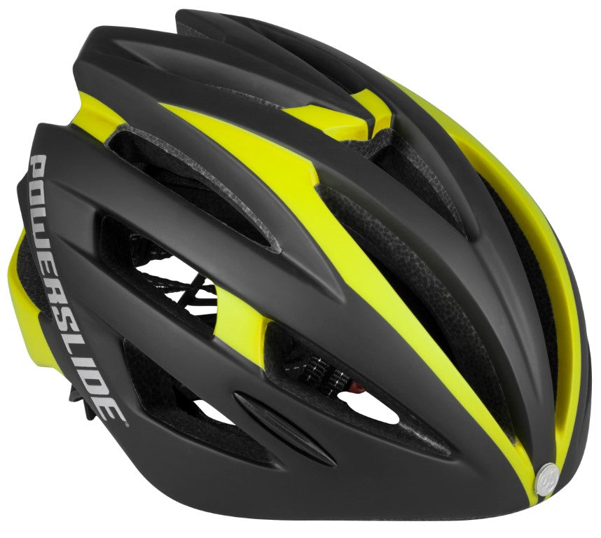 Se Powerslide Race Attack Yellow Hjelm med LED Lys ✔ Kæmpe udvalg i Powerslide - Køb online på udsalg og tilbud lige nu ✔ Meget billig fragt og hurtig levering - Varenummer: MMAction-219032 og på lager - Udsalg på Beskyttelse til Rulleskøjter/Skateboards Spar op til 51% - Over 785 kendte mærker på udsalg
