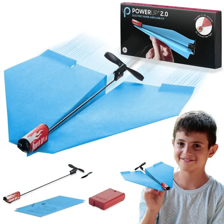 Se POWERUP 2.0 Smart Papirfly, Blå ✔ Kæmpe udvalg i POWERUP - Køb online på udsalg og tilbud lige nu ✔ Hurtig levering til lave fragtpriser - Varenummer: MMAction-235002 og 860003331453 på lager - Udsalg på POWERUP Smart Papirfly Op til 57% rabat - Over 1.329 mærker på online udsalg