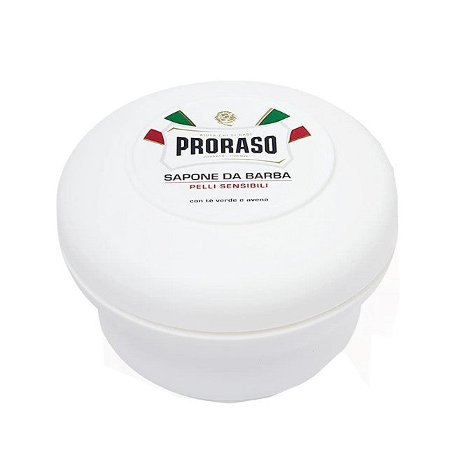 Proraso barbersæbe Sensitive i 150 ml til barbering