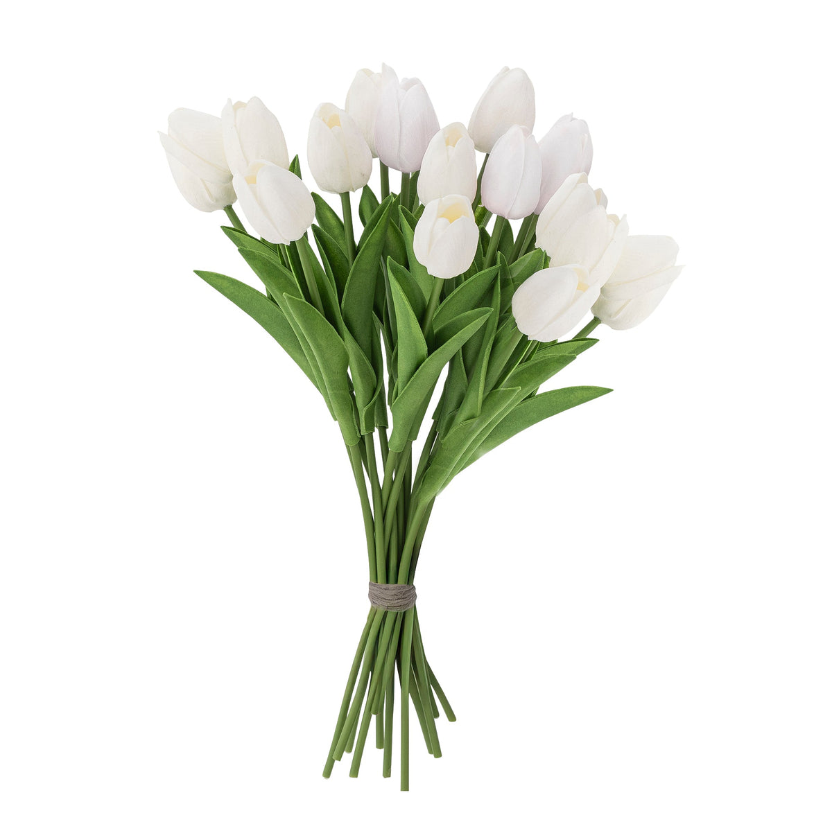Buket med hvide kunstige tulipaner, Tulip fra Bloomingville