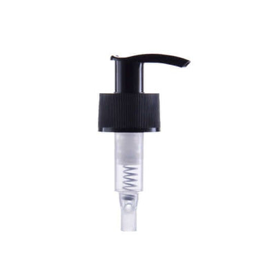 Pumpe låg - sort - rillet kant - 220mm - 28-410