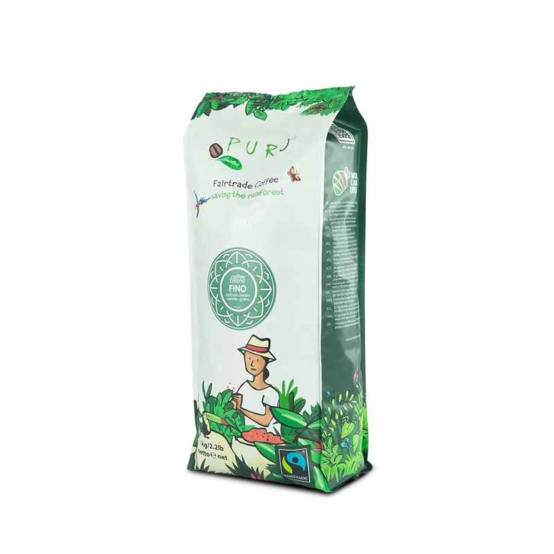 Abonnement på 1 kg Puro Fino kaffebønner, mellemristet