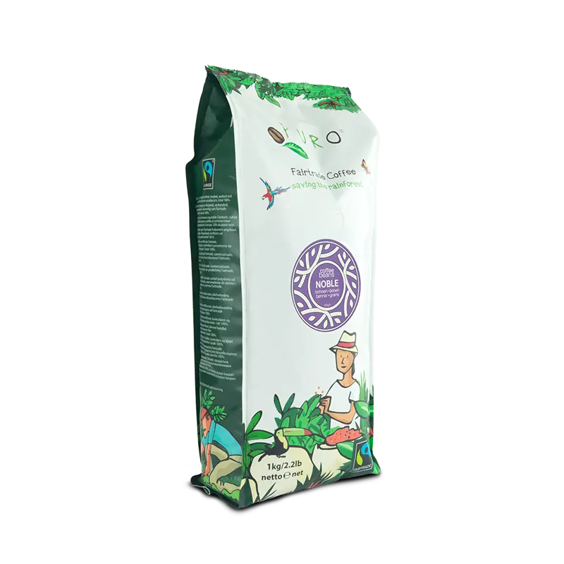 Puro Noble mellemristede kaffebønner i stor pakning på 9 kg