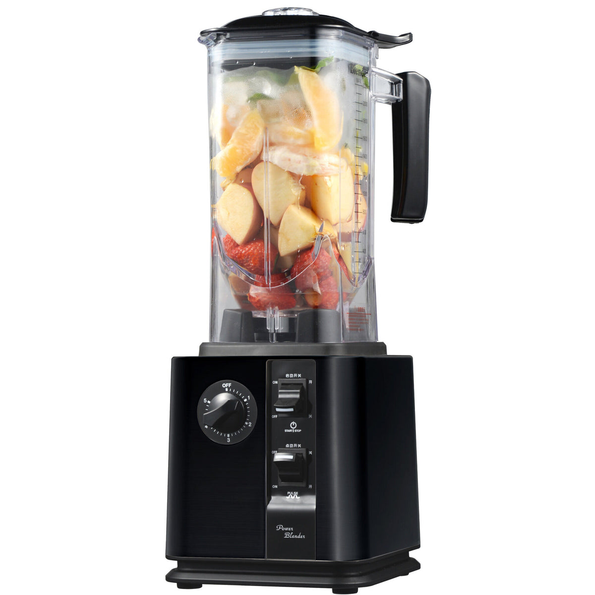 Sort Raw Blender Fuel 1800 med 2,5HP