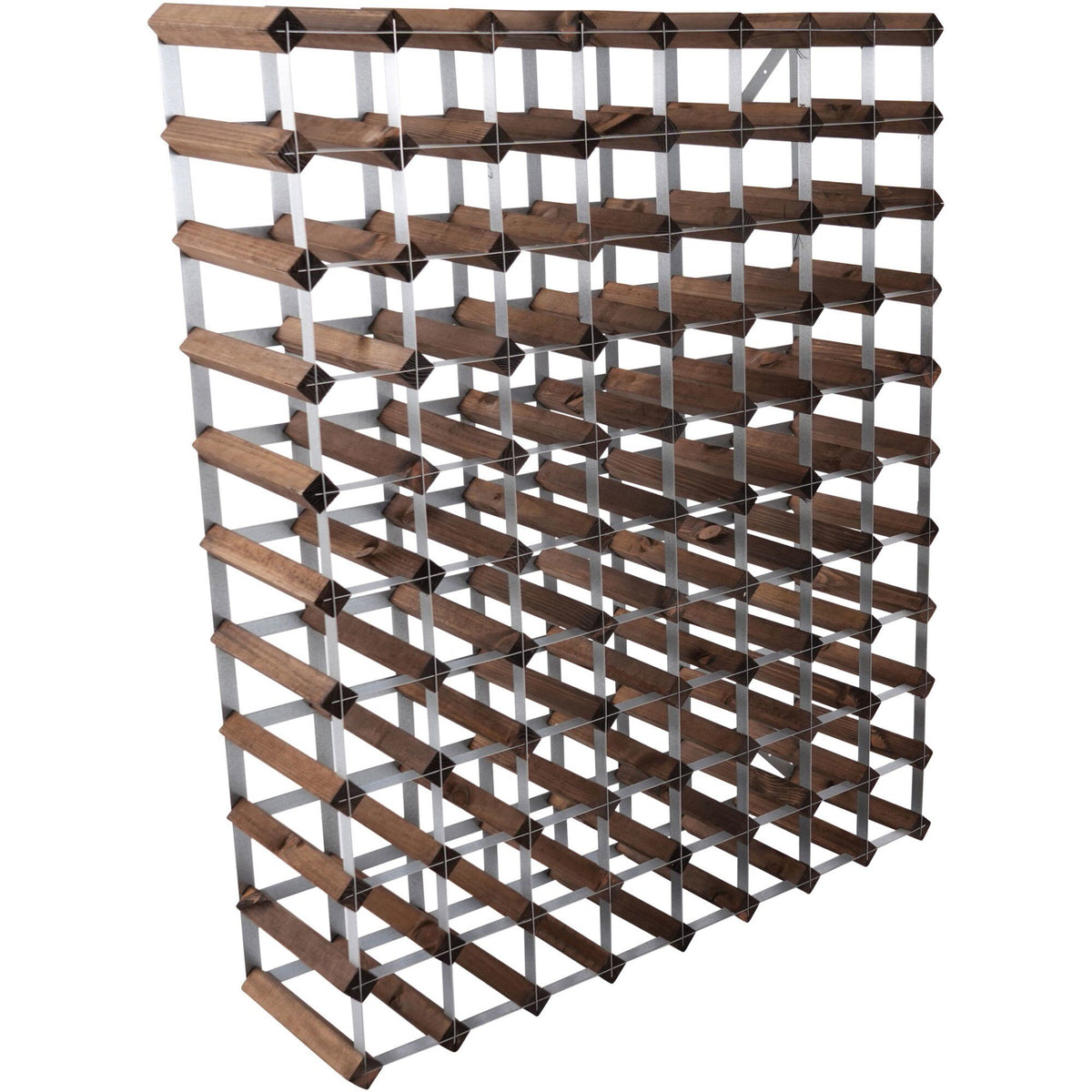 Traditional Wine Racks vinreol i mørk eg til 90 flasker