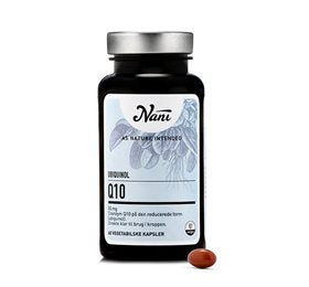 Se Nani Q10 Ubiquinol 60 kap. ✔ Kæmpe udvalg i Nani - Køb online på udsalg og tilbud lige nu ✔ Billig fragt og hurtig levering - Varenummer: Helsegrossisten-53968 og 5713258054309 på lager - Udsalg på Sundhed > Q10 > Energi Spar helt op til 73% - Over 2.739 kendte mærker på udsalg