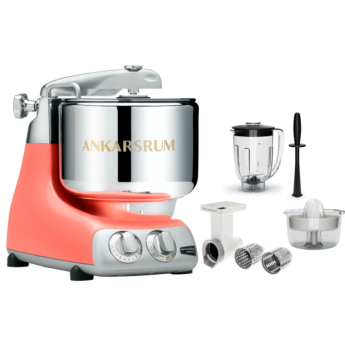 Ankarsrum Assistent Original AKM6230 røremaskine i Coral Crush