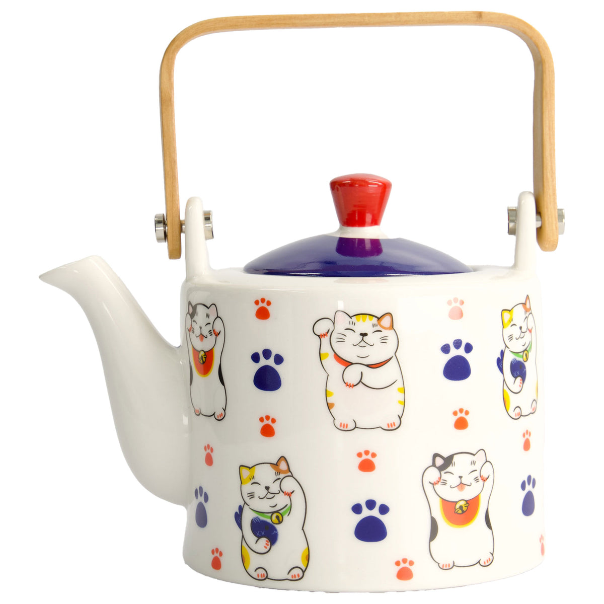 Tokyo Design Studio Kawaii Lucky Cat tekande i japansk design, 800 ml