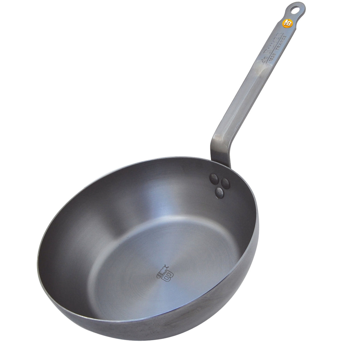 De Buyer Lyonnaise Countrypan sauterpande i kulstål, 28 cm