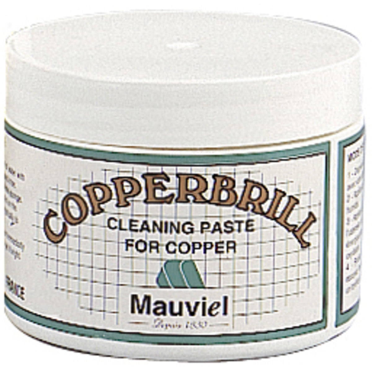 Flaske med Mauviel kobberpudsemiddel, 15 cl, til kobbergryder