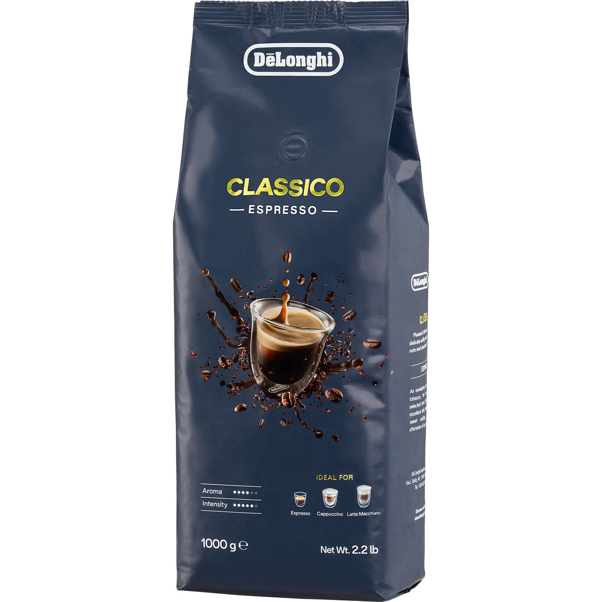 De'Longhi Classico kaffebønner i pakke på 1 kg