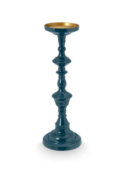 Se Candle Holder Large Metal Dark Blue 46cm på tilbud! Billig fragt & hurtig levering (1-2 hverdage). Spar op til 63% på udsalg. Over 1354 mærker.