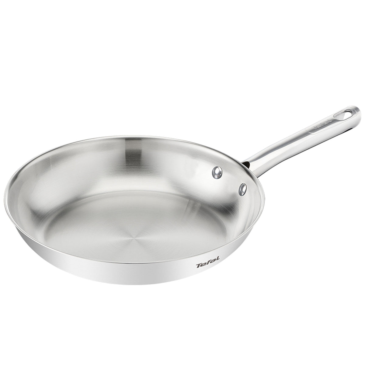 Tefal Duetto ON stegepande på 28 cm i rustfrit stål
