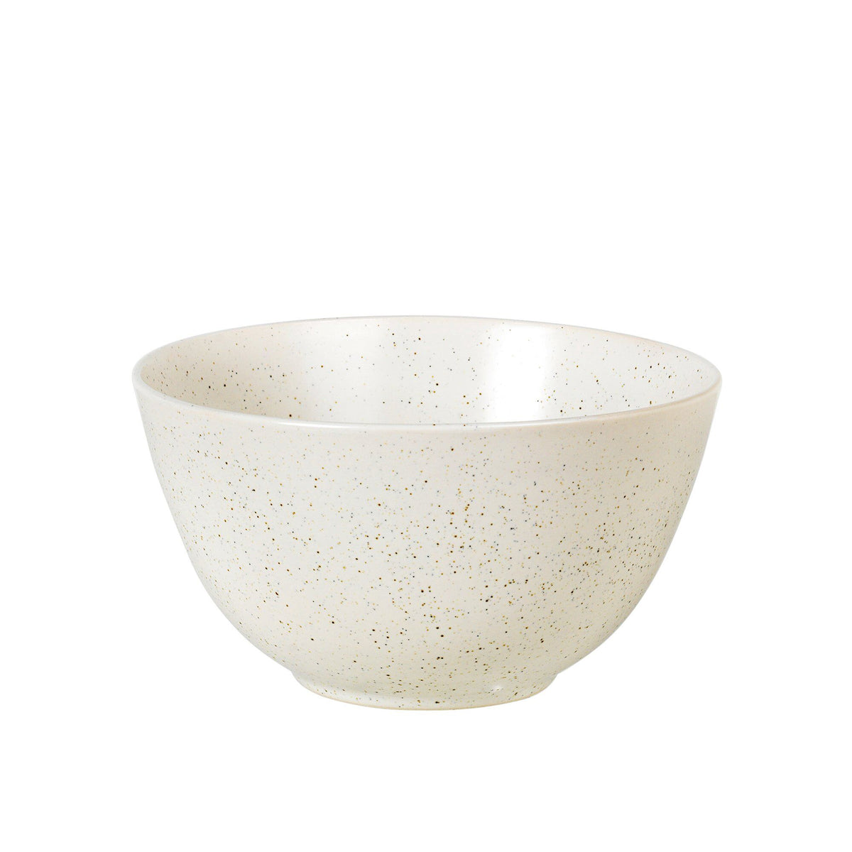 Broste Copenhagen Nordic Vanilla skål i stentøj, 20 cm