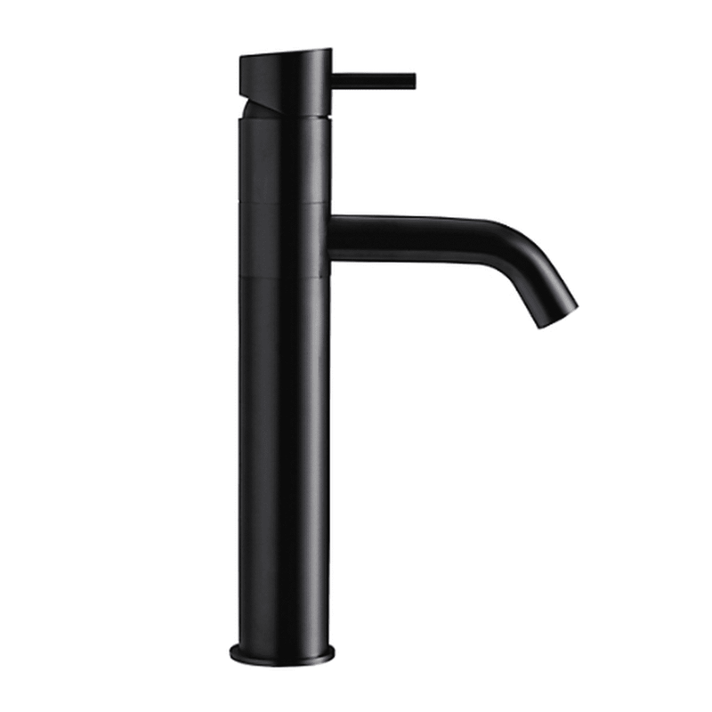 Se tilbud på QTOO Circle håndvaskarmatur med svingbar tud, høj model - poleret charcoal. Billig fragt og hurtig levering (1-2 hverdage). Udsalg på håndvaskarmatur - Spar op til 51%!