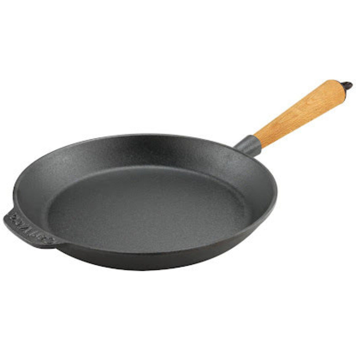 Carl Victor støbejernstegepande 24 cm i varianten bøg