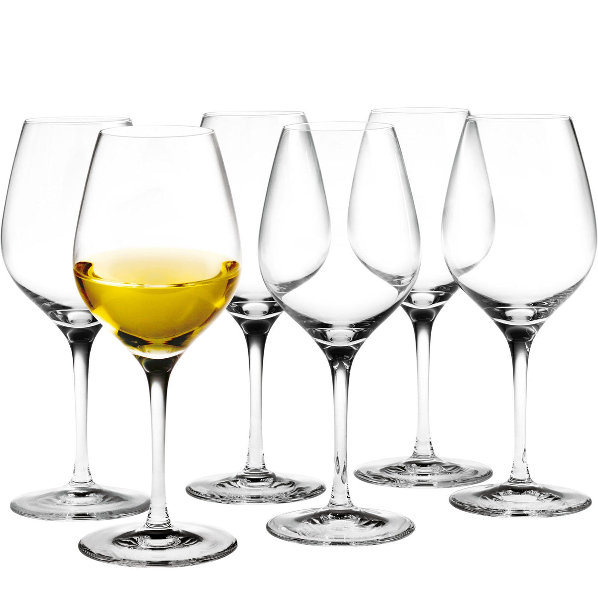 Holmegaard Cabernet dessertvinglas i klart glas, 28 cl, sæt med seks