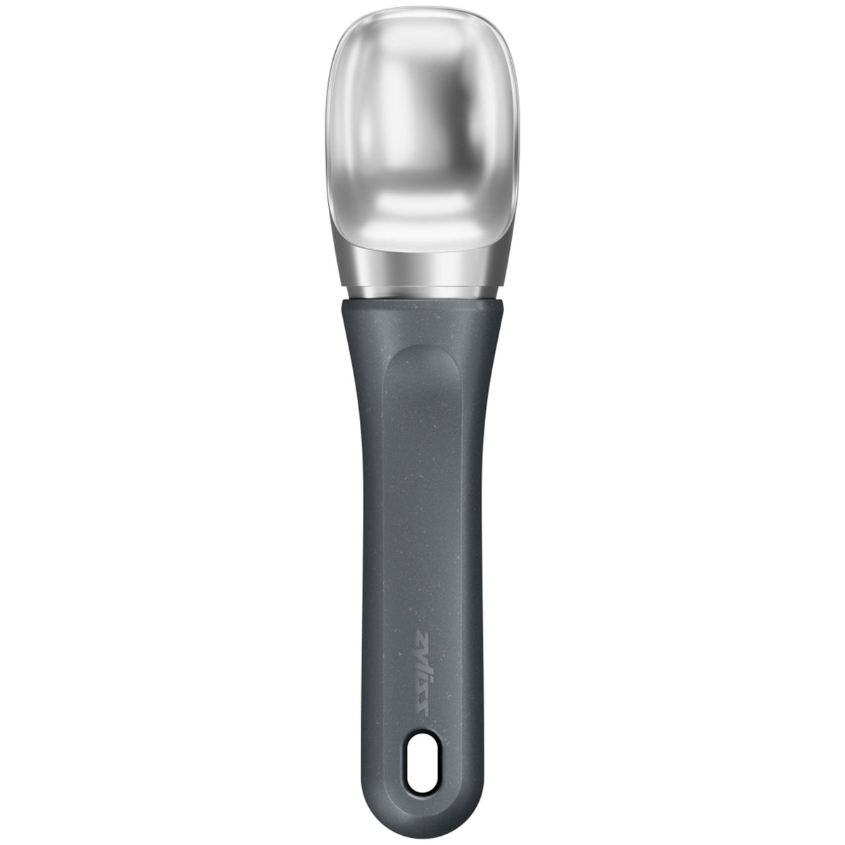 Zyliss isske med aflang form, flad spids og ergonomisk håndtag