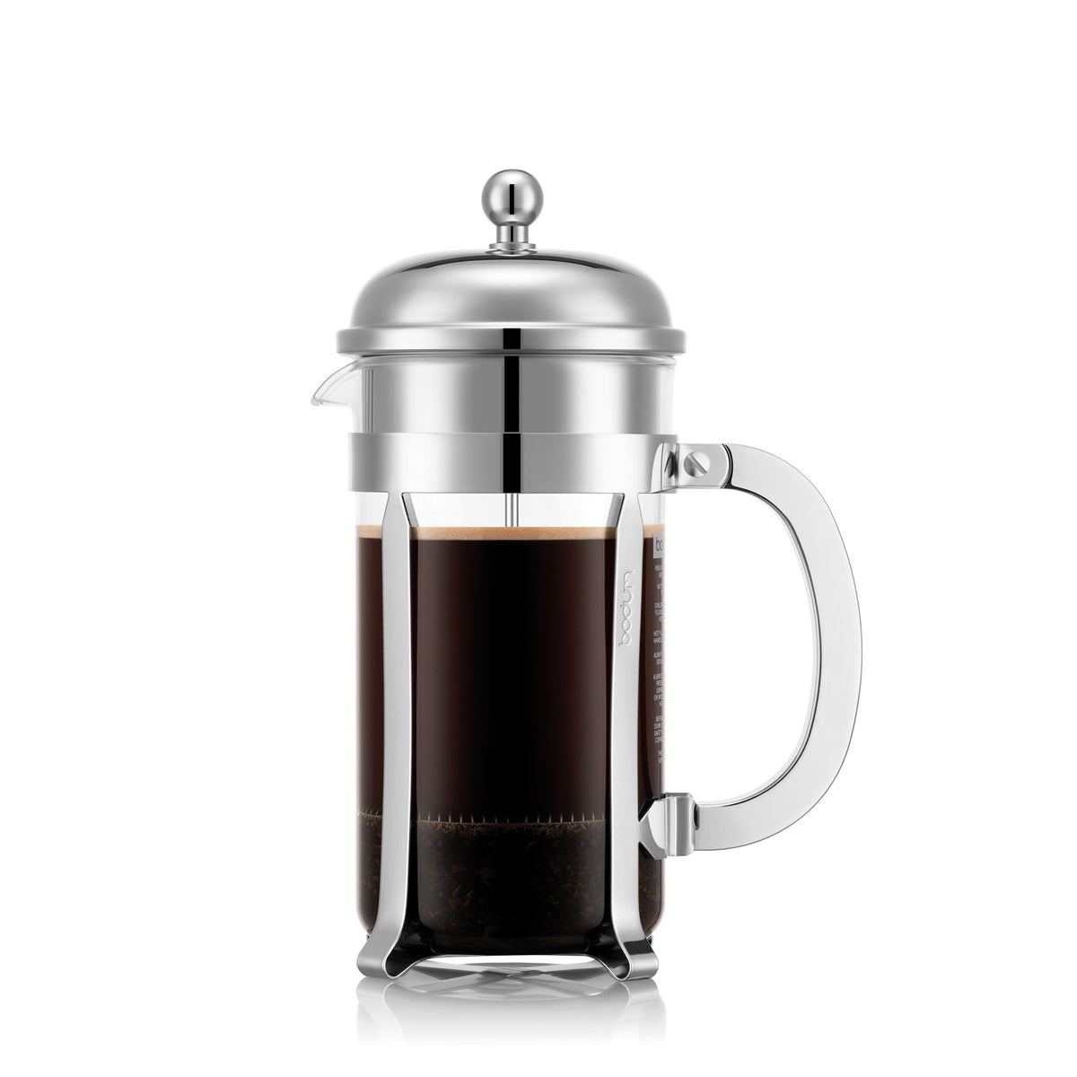 Bodum Chambord stempelkande til 8 kopper med chromefinish
